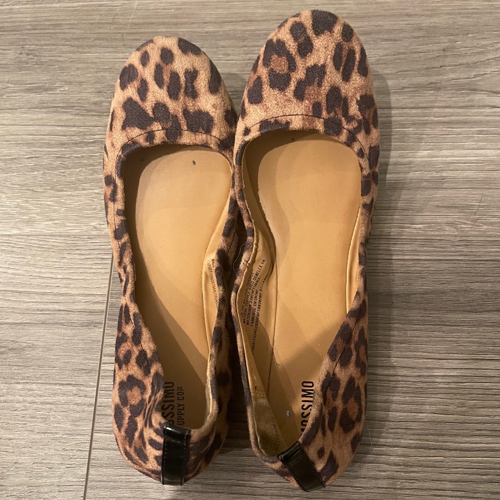 Cheetah Print Flats